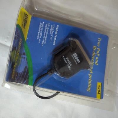 36 Pin USB to Parallel IEEE 1284 Printer Cable Computer PC Lead Adaptor Laptop - Image 1 of 3