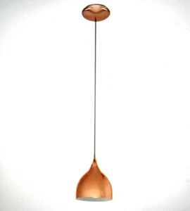 EGLO Coretto 2 -Light Pendant Dimmable Copper Color Hanging Lighting LED - Picture 1 of 6
