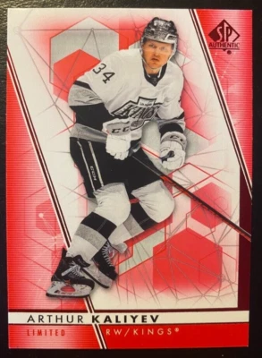 Arthur Kaliyev 2022-23 UD SP Authentic Limited RED #45 - Image 1 of 2