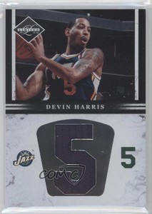 2011-12 Panini Limited Jumbo Materials Jersey Number /99 Devin Harris #15