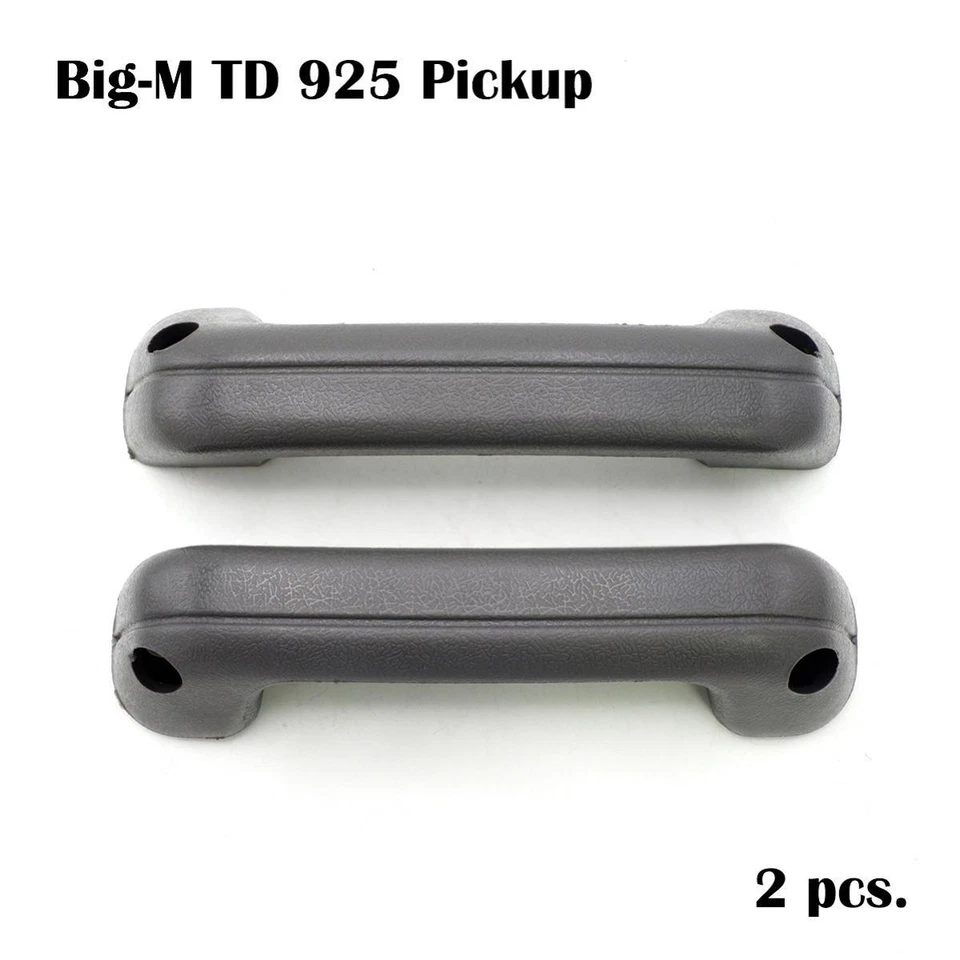 Pair Gray Arm Rest Door Grab Handle Pull For Nissan D21 Hardbody Big M 1989 - 96 - Imagem 1 de 4