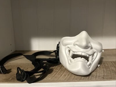 Máscara táctica de Airsoft monstruo demonio malvado cosplay paintball media cara ropa técnica Foto 1 de 4