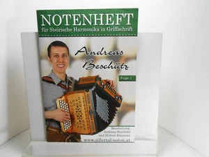 Andreas Beschutz Notenheft ACCORDION MUSIC SONG BOOK With CD - Picture 1 of 3
