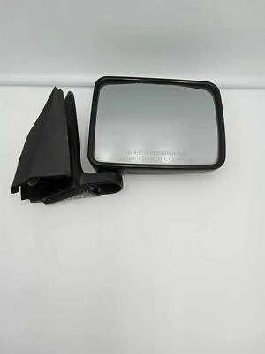 DODGE D50 87-88 RH (pasajero) ESPEJO PUERTA MANUAL NEGRO USADO OEM Foto 1 de 4