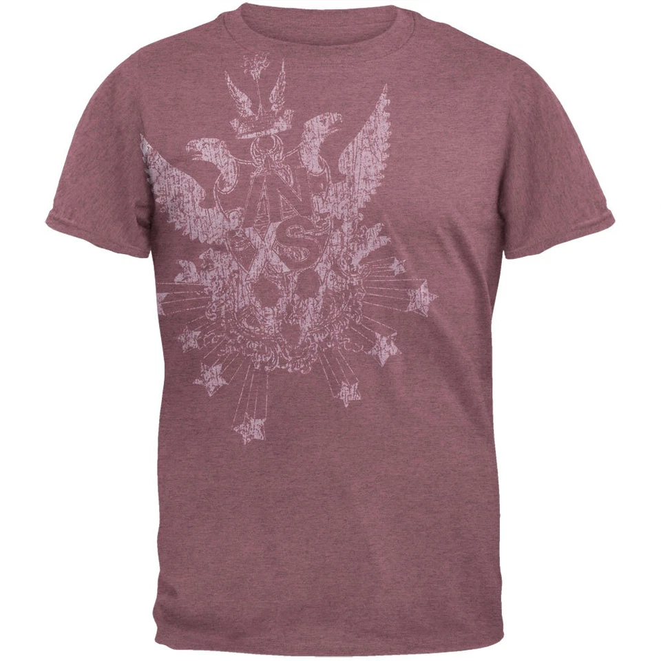 Inxs - Camiseta Crest Ringer Foto 1 de 1