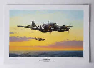 Keith Aspinall - Trouble Brewing - Aviation Art Print - Picture 1 of 2