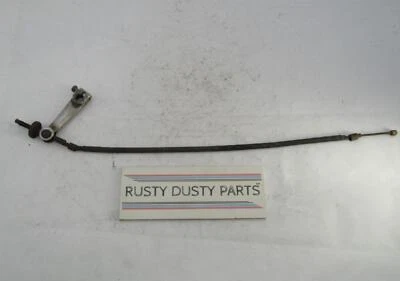 Pedal de alavanca de freio traseiro vintage original Triumph BSA com cabo - Imagem 1 de 4