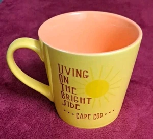 Living On The Bright Side... Cape Cod... Coffee Mug by Cuffy's of Cape Cod - Picture 1 of 7