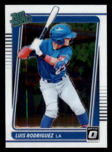 2021 Donruss Optic Rated Prospects #18 Luis Rodriguez - Picture 1 of 2