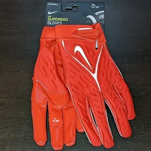 Nike Superbad 6.0 Men's 3XL Red White Padded Football Gloves DM0053-663 - Picture 1 of 5