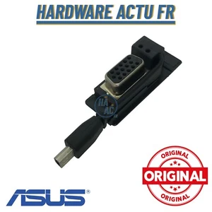 ADAPTATEUR VGA ASUS - E124936-D - EEE PC 1008P - Testé 100 % Fonctionnel - Afbeelding 1 van 3