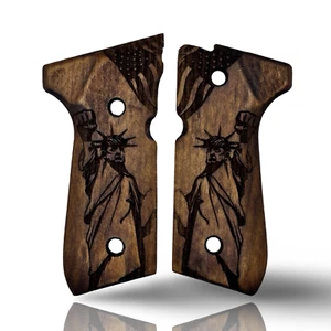Empuñaduras Zib serie madera empuñaduras de pistola para Beretta F92 - Imagen 1 de 1