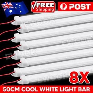 8x LED strip lights Bar Car 12V caravan boat fishing camping light Interior lamp - Picture 1 of 9