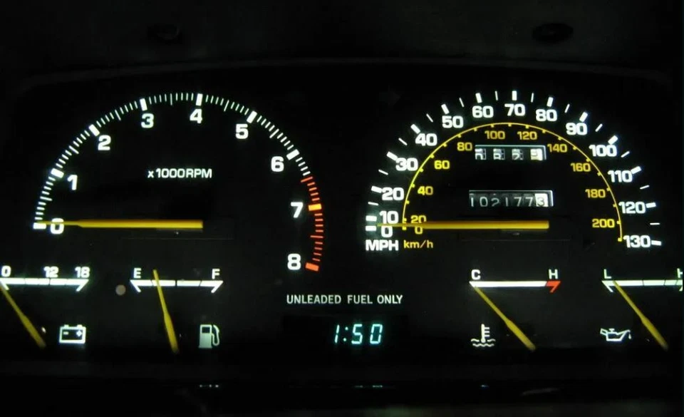 White Cluster LED Bulb Kit for Toyota Celica GT Supra 1984-1985 - Image 1 of 1