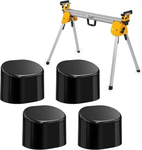 4 Stück Ersatz Bein Füße für Dewalt DWX Serie Gehrungssäge Ständer Fuß Pad - Bild 1 von 8