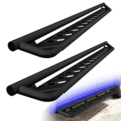 Tabla de correr para 20-26 GMC Sierra 1500 2500 3500HD doble cabina escalón lateral barra Nerf Foto 1 de 4