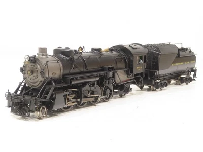 Sunset Models 4611 Brass Baltimore & Ohio Q-4a Mikado W/TMCC Railsounds LN - Image 1 of 4