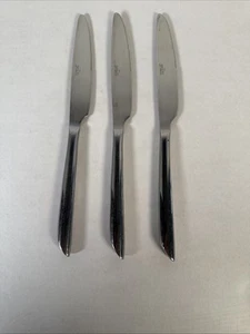 Towle Living Collection WAVE Set di 3 Coltelli da Burro in Acciaio Inox 18/0 - Foto 1 di 7