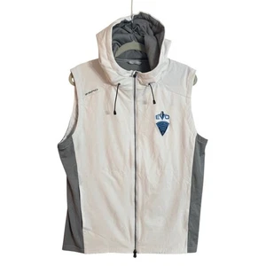 Zero Restriction EVO Performance Vest Hooded White Gray Golf Athleisure Men L - Picture 1 of 10