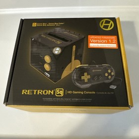 NEW SEALED Hyperkin RetroN Sq HD Gaming Console - Black/Gold