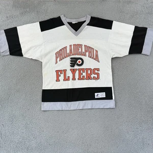 Vintage Philadelphia Flyers Shirt Mens Medium 90s Logo Athletic NHL Hockey Sport - Picture 1 of 10