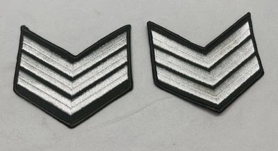 Military Sergeant Rank Patches Set Of 2 - Image 1 of 4