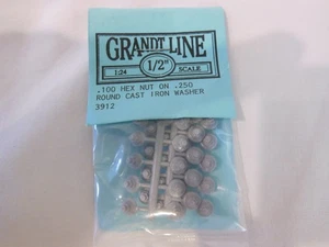3912 Grandt Line Hex Nut on Round Cast Washer part G Scale - Picture 1 of 5