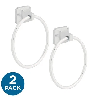 Franklin Brass Futura Towel Ring Wall Mount Polished Chrome (2-Pack) - Image 1 of 4