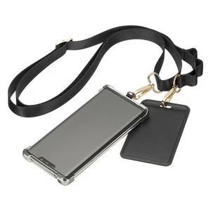 Universal Cell Phone Lanyard for Concerts, Black - Photo 1/6