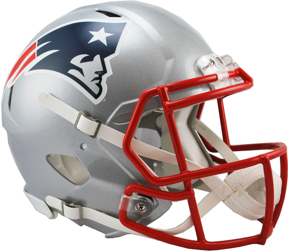 Casco de fútbol americano Riddell NE Patriots Speed tamaño completo - fanáticos Foto 1 de 1