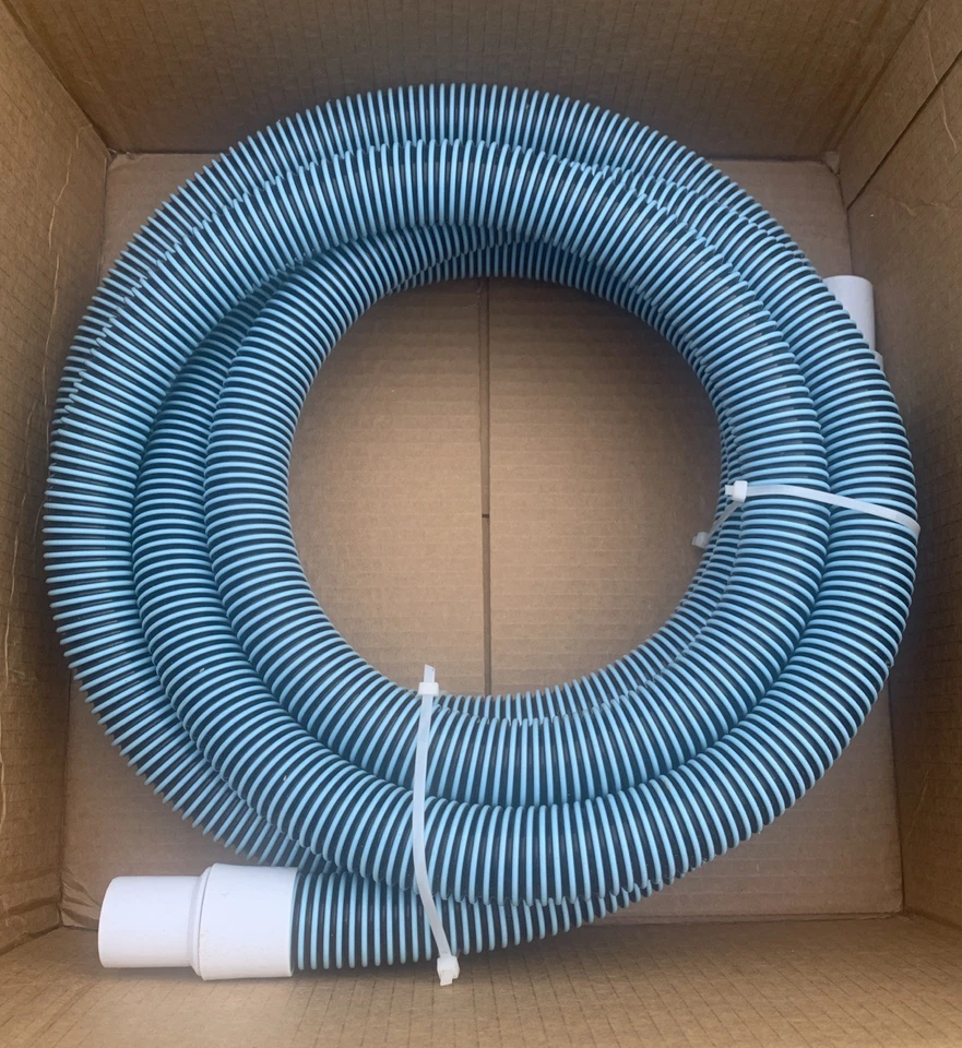 Swimline HydroTools 20’ Premium Spiral Pool Vacuum Hose with Swivel Cuff (Used) - Image 1 of 1