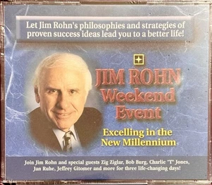 Jim Rohn Weekend Event: Excelling in the New Millennium 4 Disc Vol 2 DVD - Imagen 1 de 3