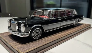 CMC 1:18 Mercedes-Benz 600 Pullman Limousine 1963-81(W100)Black M-200 - Picture 1 of 9