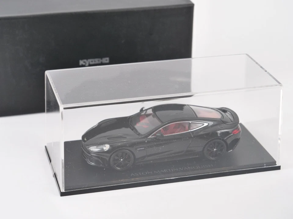 Kyosho 1/43 Aston Martin Vanquish Nero Onice - Immagine 1 di 4