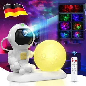 Astronaut Nachtlicht Galaxy Projektor Mit Zeitschaltuhr Fernbedienung LED - Bild 1 von 18