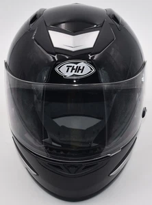 THH Helmet TS-41 Size Medium Gloss Black Excellent Condition - Picture 1 of 11