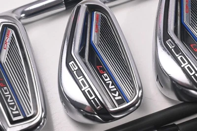 Cobra King F7 One Length Irons / 5-PW+SW / Regular Flex Fujikura Pro 63i Shafts - Image 1 of 4