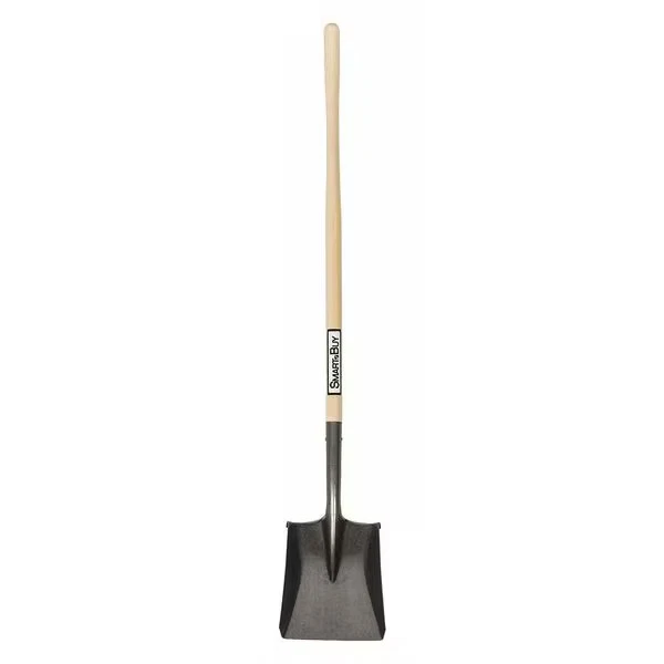 Seymour Midwest Square Point Shovel, 16 ga 42 in L Hard Wood Handle 49832GRA - Image 1 of 1
