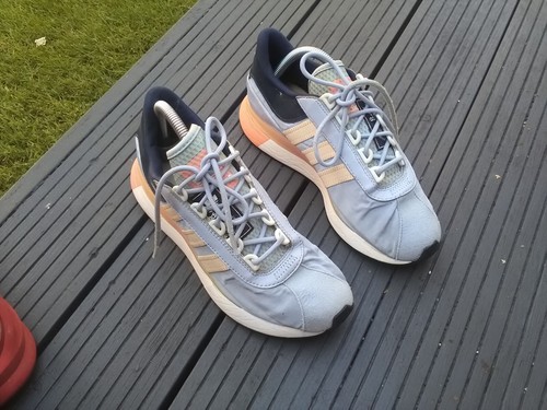 SCARPE DA GINNASTICA ADIDAS SL ANDRIDGE PERVINCOLA DA UOMO UK TAGLIA 7 IN BUONE CONDIZIONI