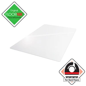 Office Chair Floor Mat Floortex Polycarbonate Chair Mat for Hard Floors