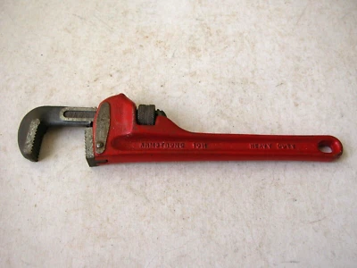 Ridgid Pipe Wrench 8" HD Armstrong 10" pipe wrench - Image 1 of 4