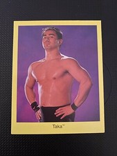 Taka WWF WWE 1998 Cardinal Wrestling Card