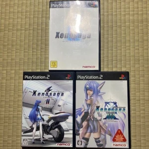 CPaSS PS2 Xenosaga Episode I & II & III 3 game set Japan PlayStation 2 - Picture 1 of 5