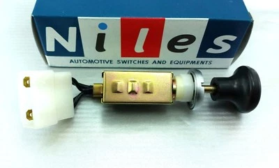  LIGHT INTERIOR SWITCH CONTROL KNOB JAPAN 1X for DATSUN NOS 520 521 PICKUP TRUCK - Изображение 1 из 4