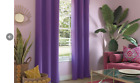 2 windows panels Home Studio Grommet SEVENTEN Crystal violet Panels 42 in x63 in