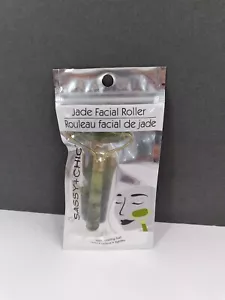 SASSY + CHIC Jade Facial Roller 360 Rotating Ball Relax, Relieve, Tighten NEW - Picture 1 of 5