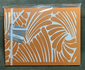 Florence Broadhurst Fingers Guest Book - 96 Ruled Pages Orange - Picture 1 of 14