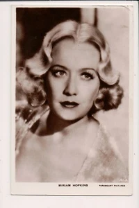 Vintage Postcard Miriam Hopkins American Stage & Film Star Becky Sharp - Picture 1 of 1
