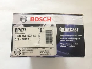 NWB-Bosch BP477 Front Disc Brake Pads - Picture 1 of 2
