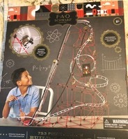 FAO Schwarz Childrens Build-A-Roller-Coaster Model Kit, Kids Engineering | eBay